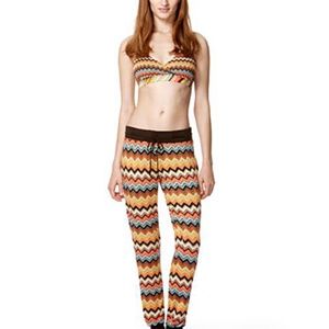 SUPER SOFT MISSONI PANT CHEVRON